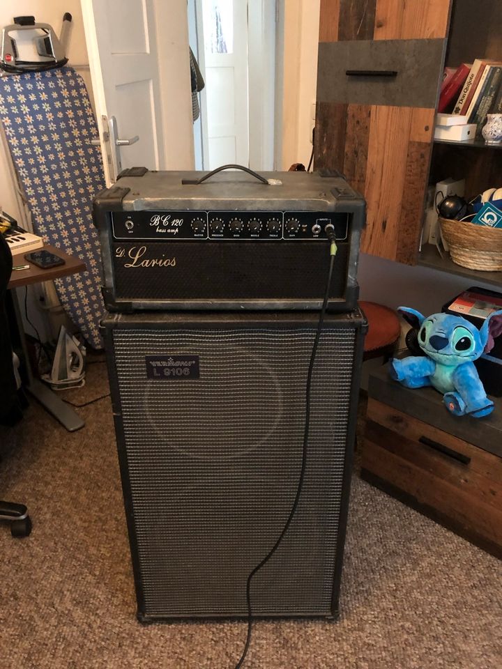 Bass amp Verstärker 100 wat D Laris+ vermona box in Straubing