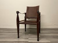 Vintage Safari Chair / Roorkhee / Mid-Century / 60er Kunstleder Nordrhein-Westfalen - Willich Vorschau