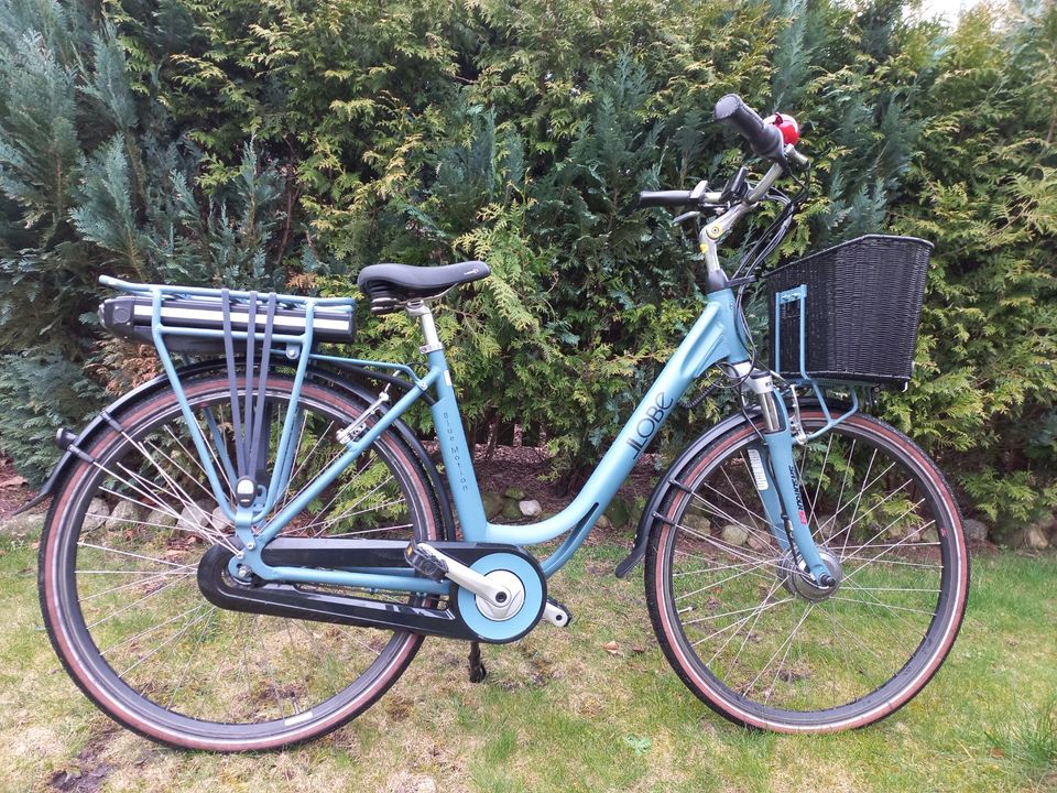 Llobe City E-Bike 28" Blue Motion  468 Wh  ca. 2700 km in Ahlerstedt