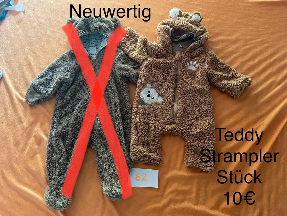 Kinder Kleidung Teddy Strampler gr. 62 in Gräfenberg