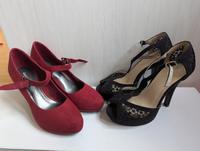 High Heels Neu Schuhe schwarz rot 35 Abi Hochzeit Kayla Verlobung Nordrhein-Westfalen - Bad Wünnenberg Vorschau