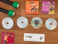 Zumba Set Hanteln und 4 DVDs München - Schwabing-West Vorschau