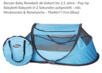 Deryan Baby Reisebett Wurfzelt Baby Rheinland-Pfalz - Kirchberg (Hunsrück) Vorschau