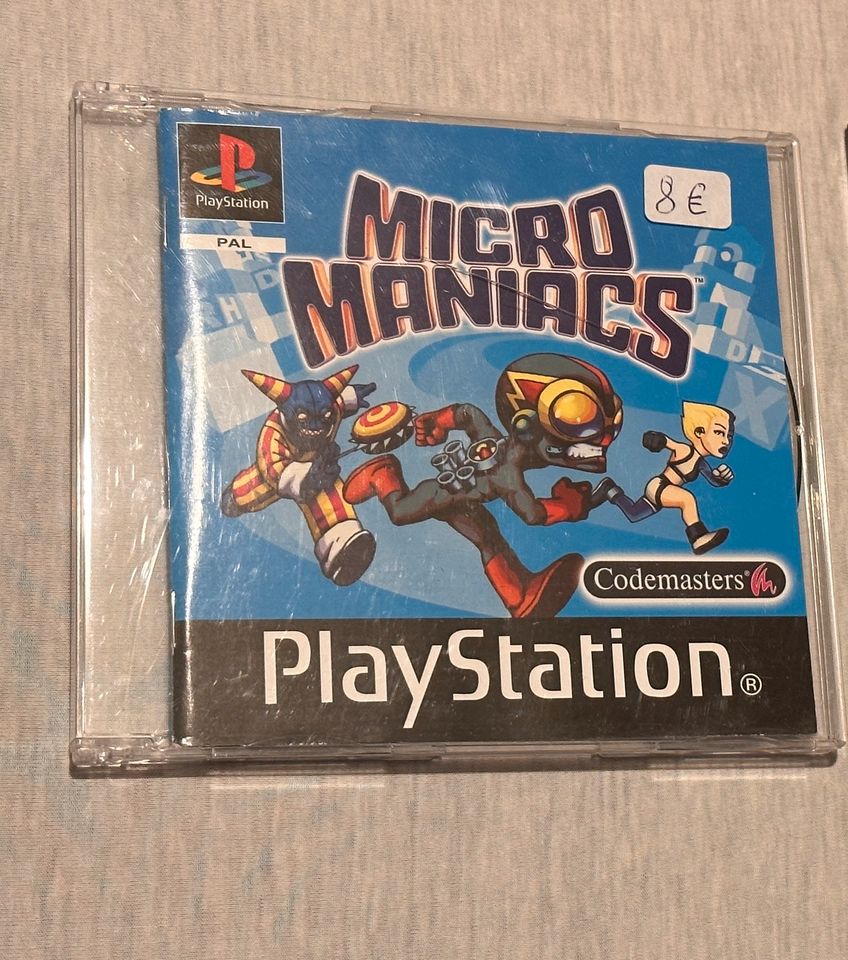 PS1 Spiel Micro Maniacs in Büchenbach