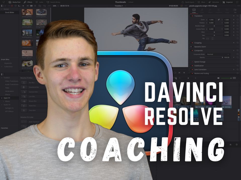 Biete DAVINCI RESOLVE Coaching! ⚡️ Videoschnitt und Editing in Kiel