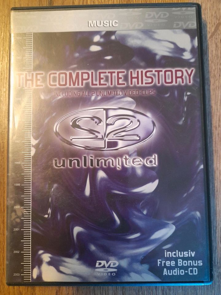 DVD + Audio CD 2 Unlimited The Complete History Rarität in Sehnde