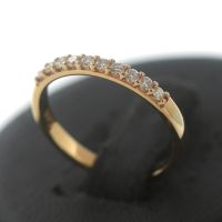 Memory Diamant Ring 375 Gold 9 Kt Gelbgold Goldring Innenstadt - Köln Altstadt Vorschau