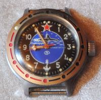 Vostok Komandirskie,russisch, CCCP, Handaufzug, U-Boot , 80 er J. Schleswig-Holstein - Rickling Vorschau