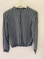 Blau weiß gestreifte Benetton Damen Bluse S Berlin - Pankow Vorschau