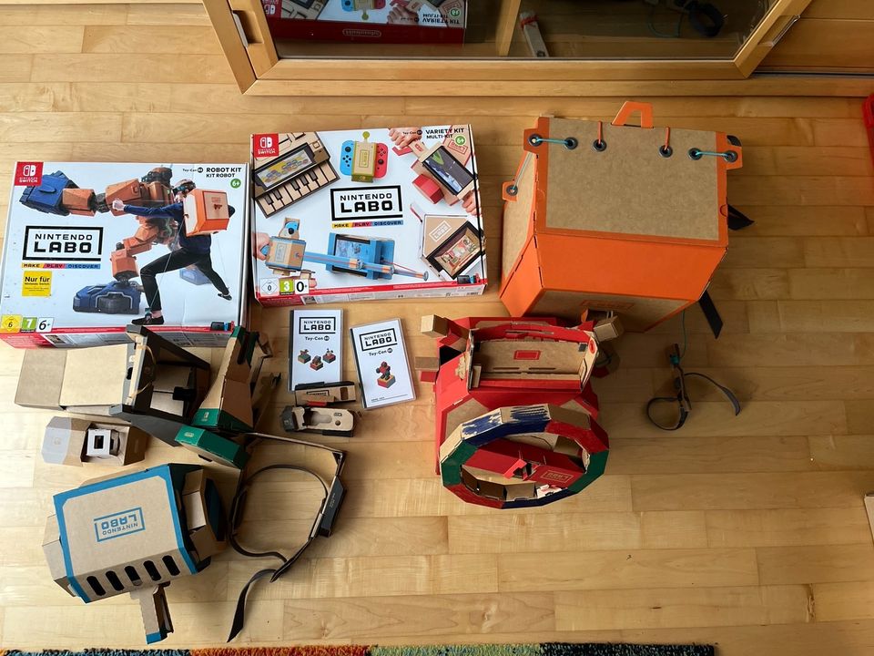 Großes Nintendo Switch Labo Set Robot Kit Multi Kit Gebraucht in Solingen