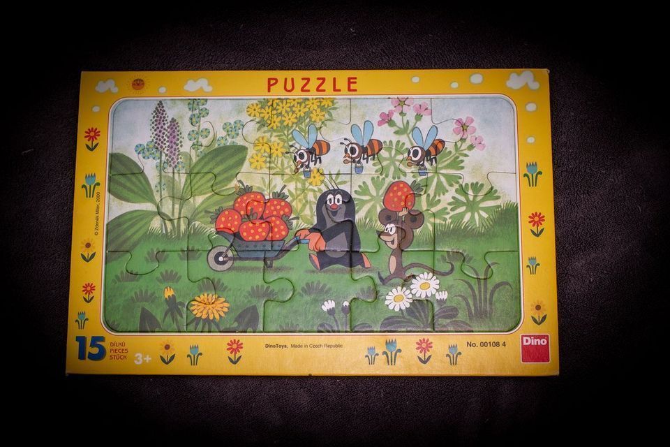 Kinder Puzzle - der Maulwurf in Heidelberg