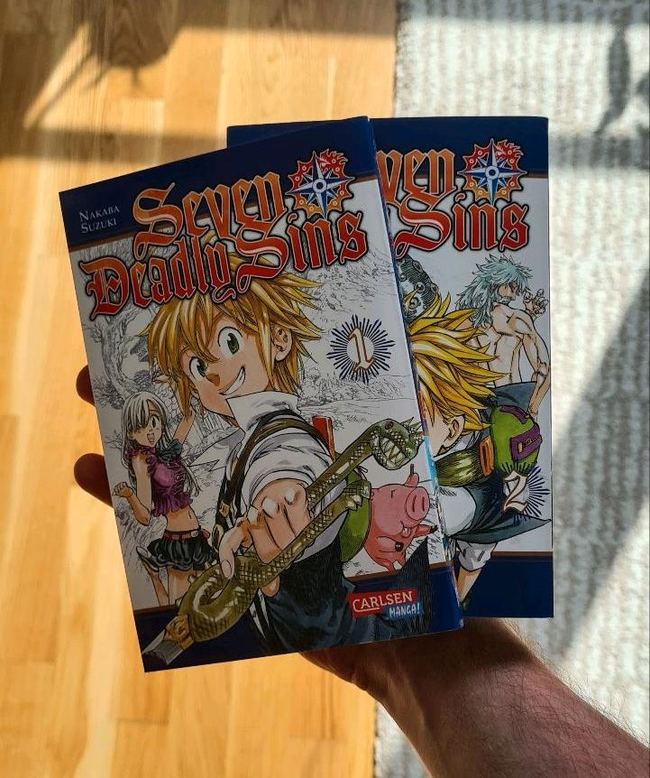 Seven Deadly Sins Manga Band 1 - 2 in Bremen