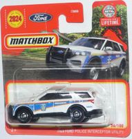 Matchbox 2024 #19/100 2023 Ford Police Interceptor OVP MAN 1440 Sachsen - Pegau Vorschau