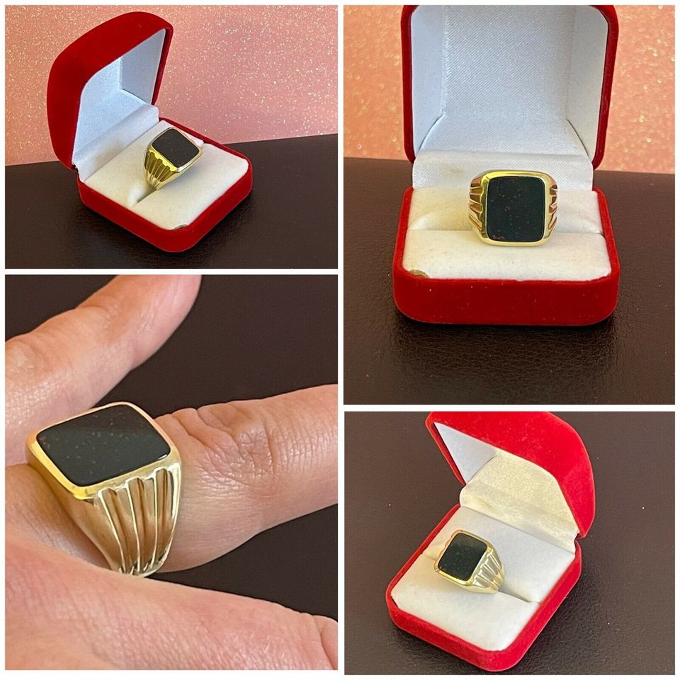 Herren Ringe 585 Gold Goldringe 750 18K Massiv Echt Siegelring ⭐️ in Berlin  - Schöneberg | eBay Kleinanzeigen ist jetzt Kleinanzeigen