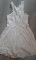 Kleid H&M Gr.36 neuwertig weiß/altweiß Spitzenoptik Brandenburg - Schwarzheide Vorschau