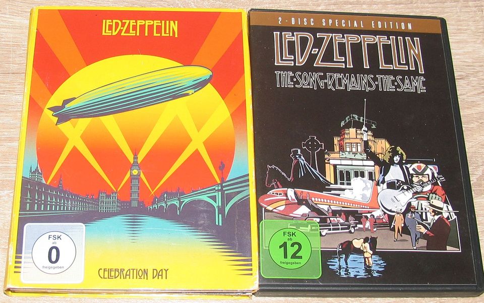 DVDs & CDs von Led Zeppelin, Celebration Day und The Song remains in Berlin