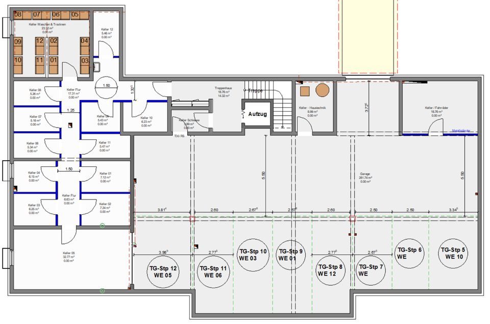 Komfortwohnung mit 151 m² Gartenanteil und 50 m² Terrasse (WE 03) in Dortmund