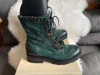 A.s98 Boots Größe 39  Balsamic / grün mit Gold Hessen - Ober-Ramstadt Vorschau