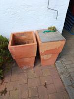 2x große Terrakotta Töpfe ca. 75 cm hoch / 44 cm brei Bayern - Willmering Vorschau