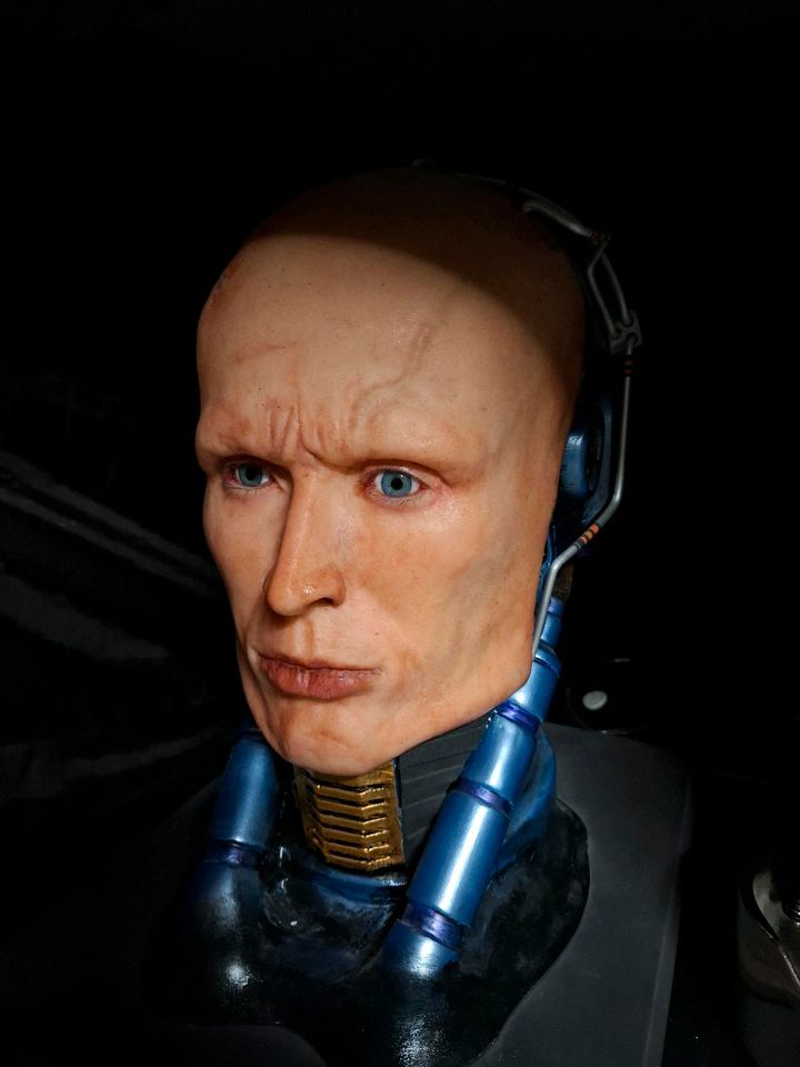 Sammlungauflösung Lifesize 1/1 Robocop Head Kopf Silikon in Störnstein