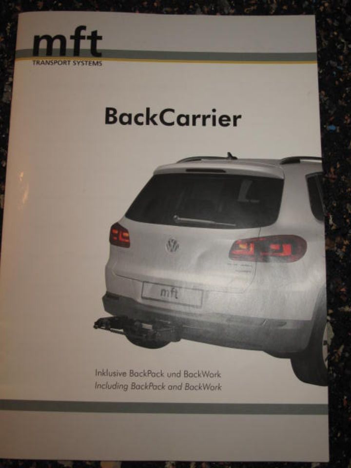 MFT Back Carrier und Back Pack / PKW-Transportplattform in Diepholz