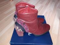 Think! Stiefelette rot Größe 41 Baden-Württemberg - Konstanz Vorschau