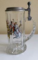 Bierkrug Seidel Humpen Glas Zinndeckel Thüringen - Weimar Vorschau