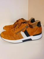 TOP - Gabor rollingsoft Sneaker Gr. 40 senfgelb hellbraun Niedersachsen - Langwedel Vorschau