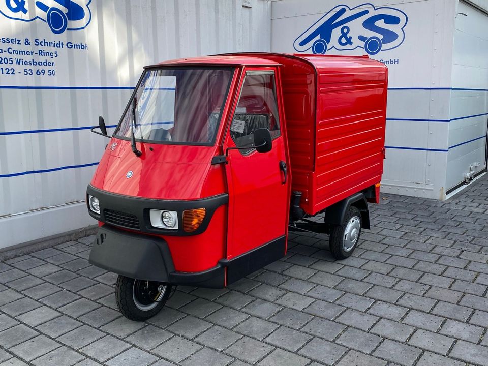 Piaggio Ape 50 Kasten Rot in Wiesbaden