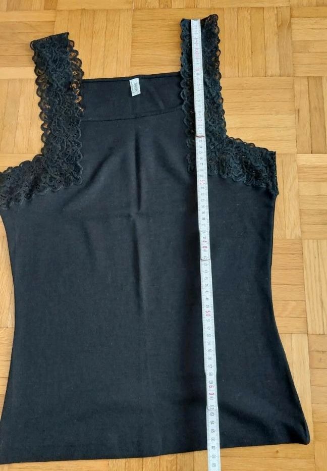 Lisanza Negligee Unterhemd Top Wolle Seide Gr.5/XL Schwarz Neu in Landsberg (Lech)