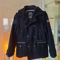 Winterjacke mit Kapuze, Pepe Jeans, schwarz, 10 J., Caban Style Berlin - Wilmersdorf Vorschau