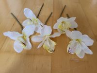 5x Kunstblume Orchidee weiß Hessen - Fritzlar Vorschau