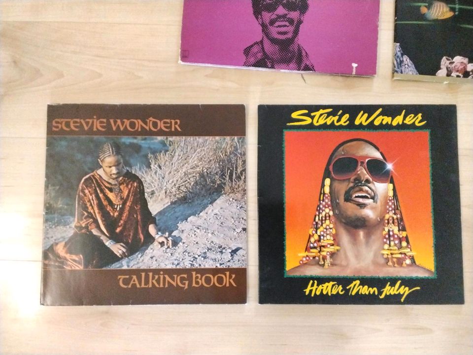 Schallplatten Vinyl " STEVIE WONDER " SOUL, POP, BLACK in Friedberg