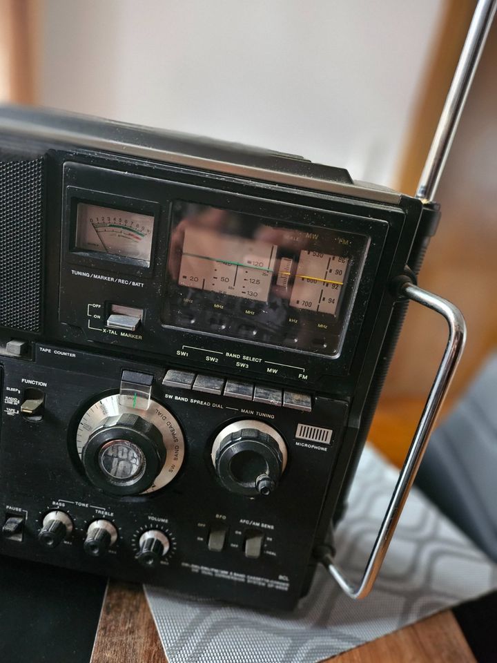 Vintage Sony CF-950S Kassetten-Corder 5Band Radio FM/MWSW1/SW2/SW in Rothenburg o. d. Tauber