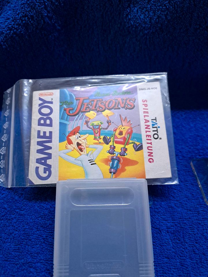 Nintendo Gameboy Spiel The Jetsons Roboter Panic mit Anleitung in Burghausen