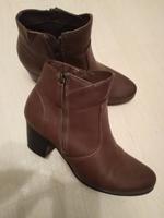 Jana Soft Line Stiefeletten mit Absatz 5,5 cm rehbraun, Gr. 40H Baden-Württemberg - Heilbronn Vorschau