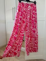 Wie neu weite Hose Sommerhose  pink weiß S M L Uni Schlupfhose Baden-Württemberg - Rheinmünster Vorschau