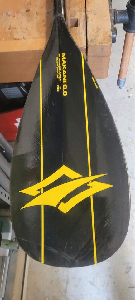 Carbon Stand Up Paddel two pice Naish SUP Paddel Makani VARIO 8.0 in Augsburg