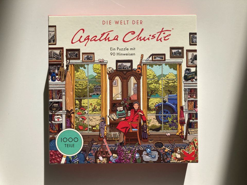 Puzzle I 1000 Teile I Die Welt der Agatha Christie in Berlin