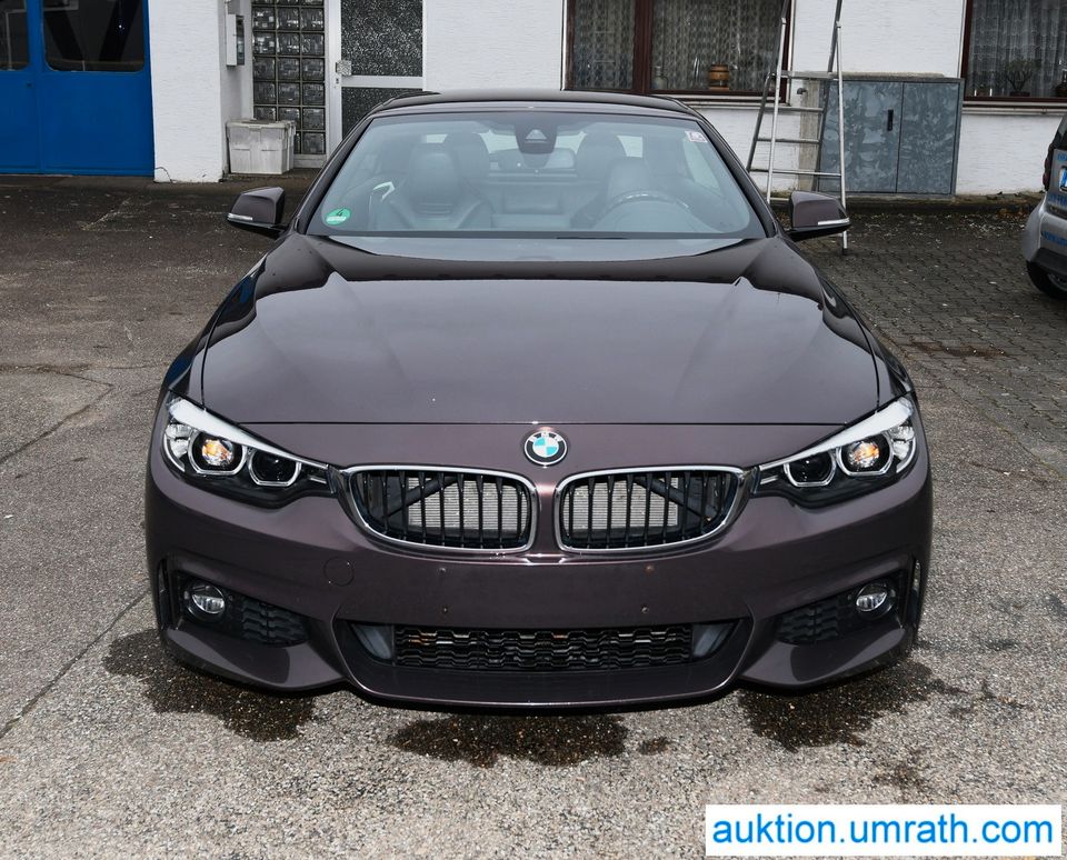 BMW 430 i M- Sport Cabrio Leder Klima Automatik Navi Shadow- Line M- Technik Aerodynamik- Paket Bi- Xenon Leasingverwertung in Neresheim