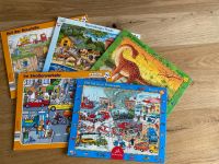 Puzzle, ab 3 Jahren, Baustelle, Feuerwehr, Dinosaurier, Tiere Nordrhein-Westfalen - Altenberge Vorschau