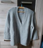 s.Oliver Oversize Pullover V-Ausschnitt und 3/4-Arm grau Gr. 36 Sachsen - Werdau Vorschau