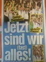 DFB Deutschland Weltmeister 2014 Shirt Trikot Bildzeitung Zeitung Hessen - Schlüchtern Vorschau