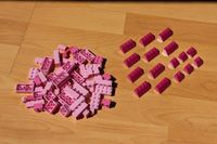 Lego pinke Steine + pinke Dachsteine Brandenburg - Elsterwerda Vorschau