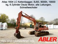 Atlas 1604 LC Kettenbagger SW Deutz 6 Zyl. 19000kg Alle Leitungen Bayern - Aichach Vorschau