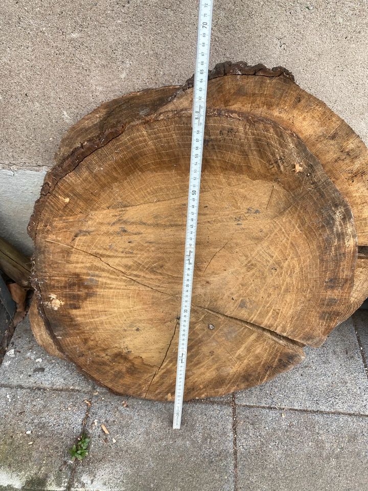 Holzscheiben XXL Eiche Unikat Holz in Mülheim (Ruhr)