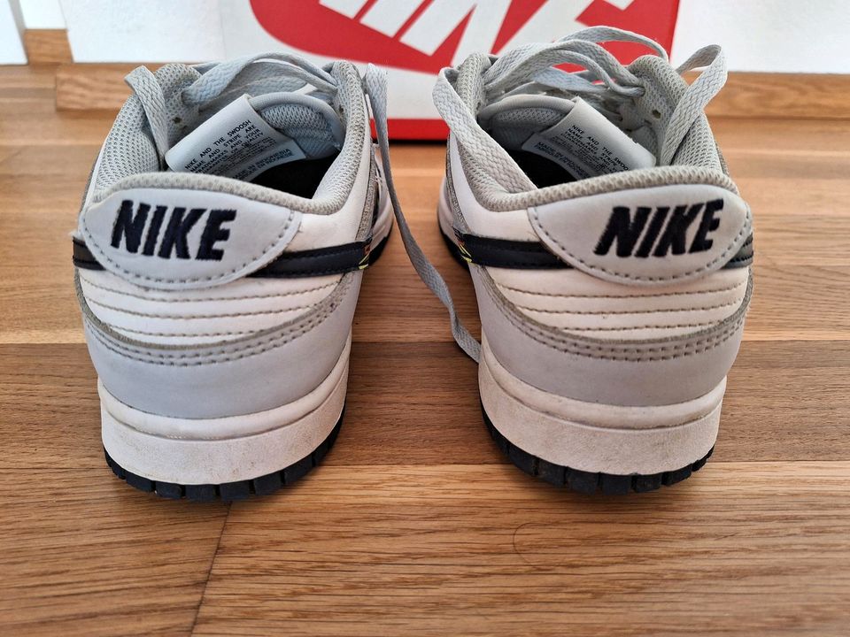 Gr. 40,5 Nike Dunk low white blackened blue-volt Sneaker in Frankfurt am Main