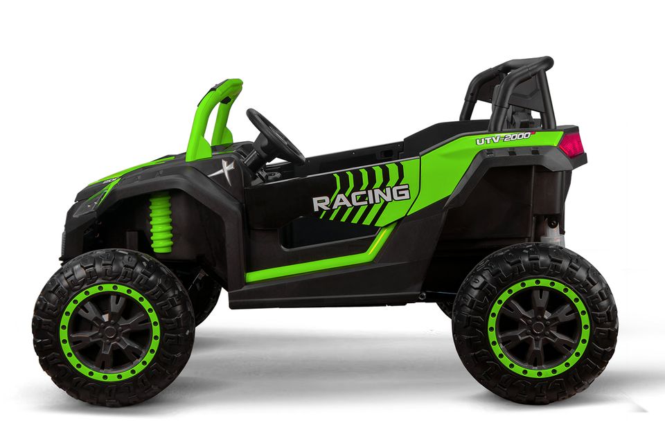 XXL Kinder Elektro Auto UTV 2-Sitzer 4x75W +50€ ZUBEHÖR GESCHENKT