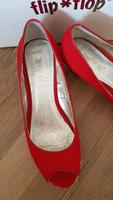 Peeptoes Pumps Espadrilles FLIP FLOP Gr. 37 Keilabsatz 5cm neuw. Sachsen - Adorf-Vogtland Vorschau