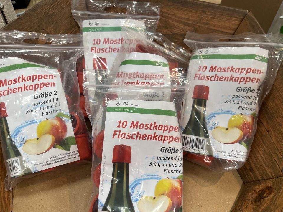 Most Kappen, Flaschenkappen, 3/4l , 1l, 2l in Aichach